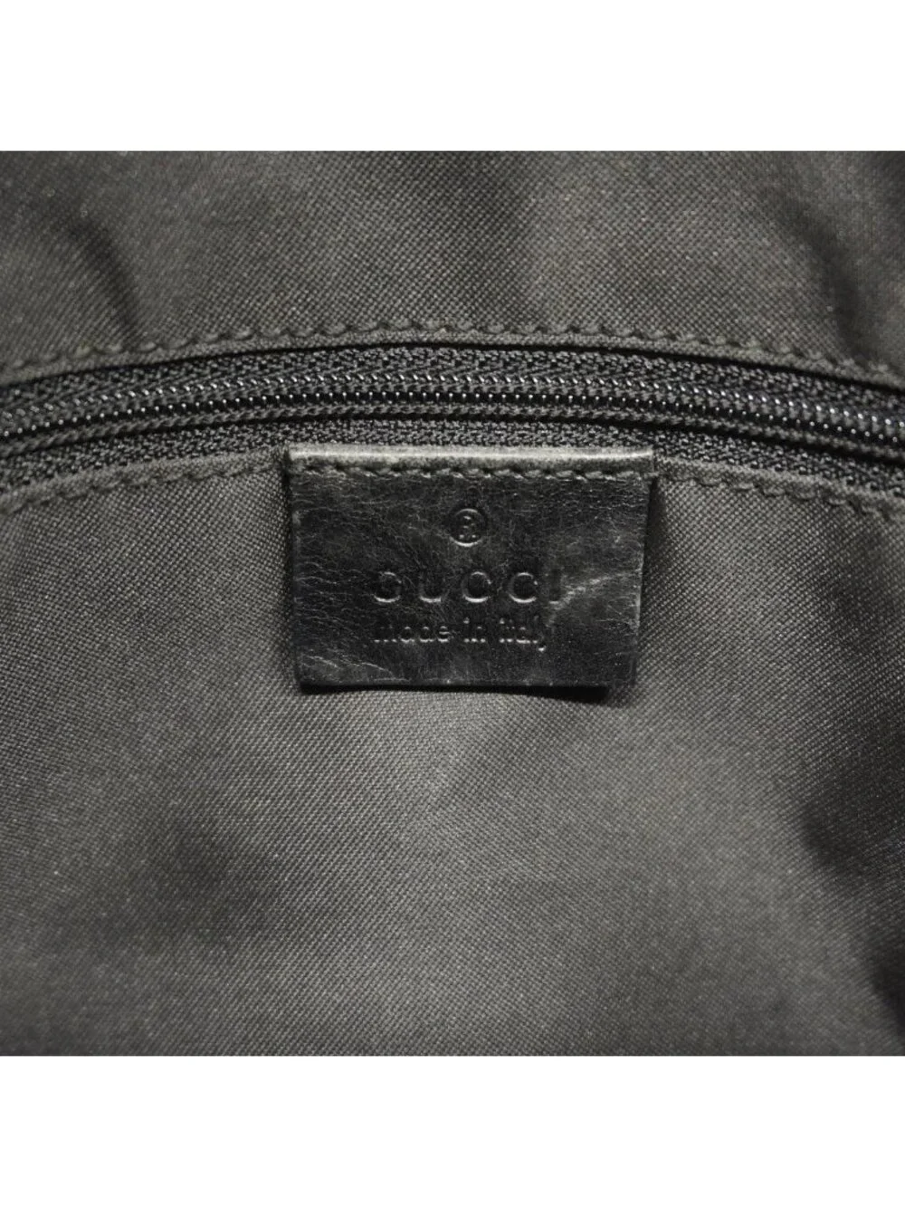 Gucci Shoulder Bag GG Canvas 001 Black Silver - Picture 5 of 10